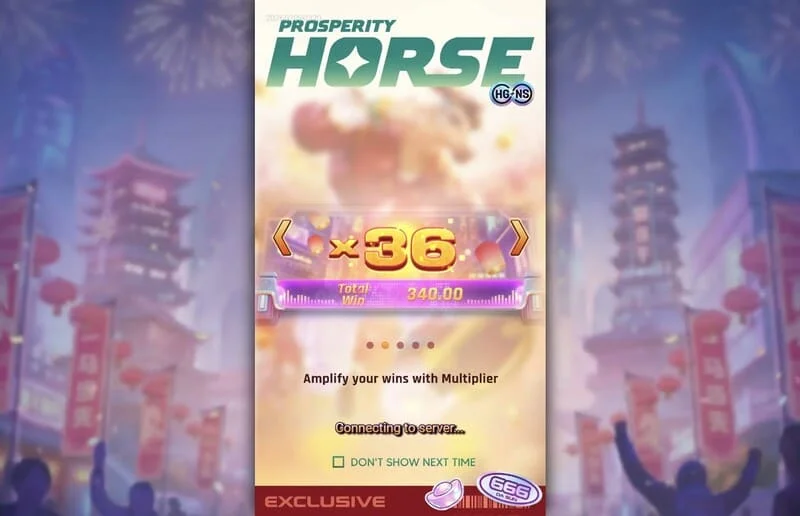 Prosperity Horse - progresivni množitelj u specijalnom režimu